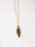 Tribal Arrowhead Necklace (Gold / Silver)
