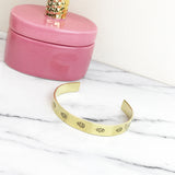 Hamsa Symbol Cuff Bracelet [Silver / Gold / Copper]