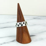 Multi Star Band Sterling Silver Ring