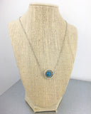 Floating Turquoise Gemstone Bead Necklace