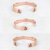 Thick Copper Custom Cuff Bracelet