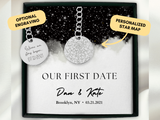 6 Month Anniversary Gift For Boyfriend, Our First Date, Custom Star Map By Date, Personalized Anniversary Gift, Boyfriend Birthday Gift