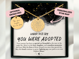 Adoption Gifts, Adoption Necklace, Adoption Jewelry, Personalized Gift, Adoption Day Gift, Christmas Gift, Gift For Adoption, Custom Gift