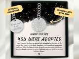 Adoption Gifts, Adoption Keychain, Adoption Jewelry, Personalized Gift, Adoption Day Gift, Christmas Gift, Gift For Adoption, Custom Gift