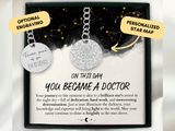 Doctor Graduation Gift For Him, For Her, New Doctor Gift, Doctor Necklace, In My Doctor Era, Doctor Graduate, Personalized Gift, Christmas