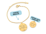 Custom Quote Bracelet, Custom Message Bracelet, Personalized Text Bracelet, Affirmation, Song Lyric, Passage, Scripture, Book, Mantra