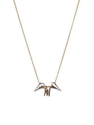Gold Teeth Necklace