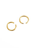 Gold Above Knuckle Midi Rings (Set of Two)