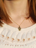 Fatima Hamsa Hand Necklace (Gold / Silver)