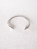 Silver Arrowhead Cuff Bracelet