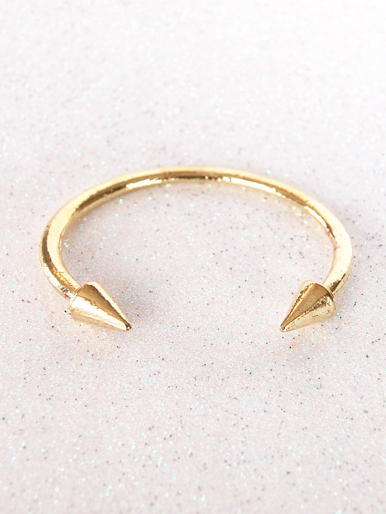 Gold Arrowhead Cuff Bracelet