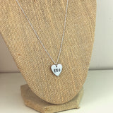 Custom Heart Necklace [Gold / Silver]