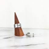 Silver Zuni Bear Ring [Thick / Thin Options]