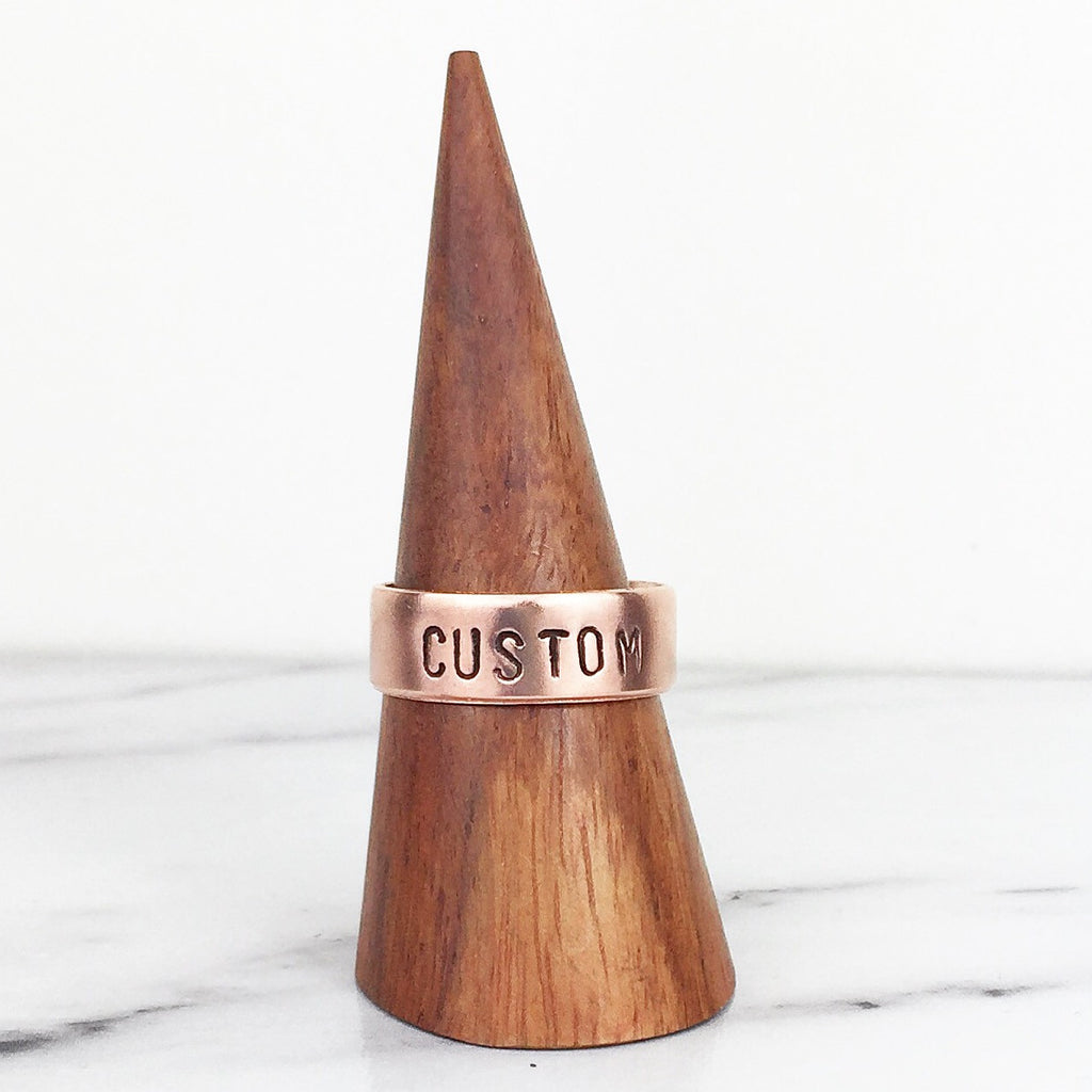 Copper Custom Ring