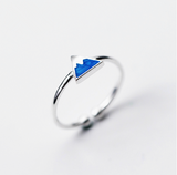Blue Mountain Sterling Silver Ring